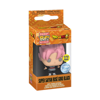 Funko POP Keychain Dragon Ball Super Saiyan Rose Goku Black