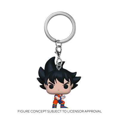 funko pop keychain dragon ball z goku with kamehameha