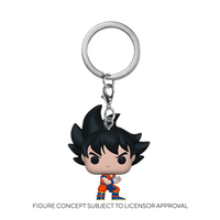 funko pop keychain dragon ball z goku with kamehameha