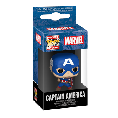 Funko POP! Keychain Marvel New Classics - Captain America