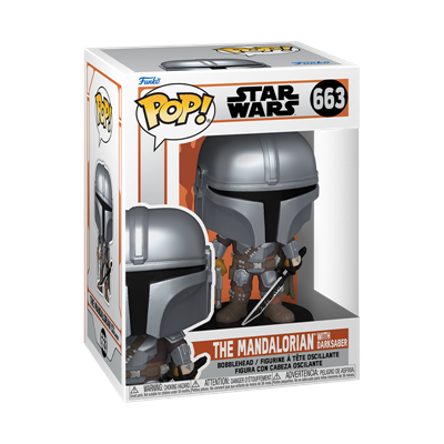 Funko POP! Vinyl The Mandalorian (with Darksaber)