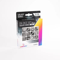 Gamegenic Galaxy Series - Moon D6 Dice Set 16mm
