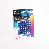 Gamegenic Galaxy Series - Neptune D6 Dice Set 12mm