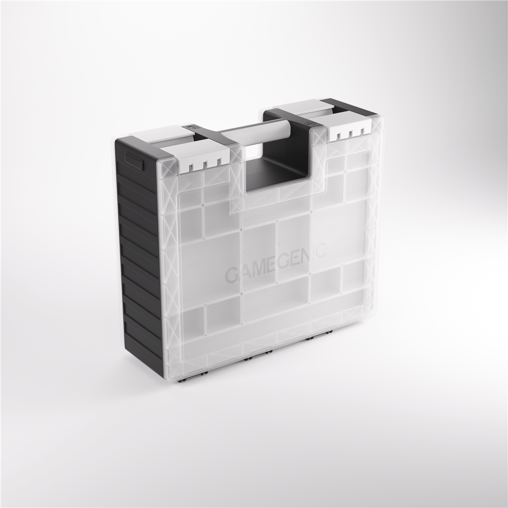 Gamegenic Game Castle - Black - White - Clear