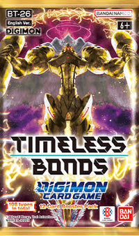 Digimon Card Game - Timeless Bonds BT-26 Booster Pack