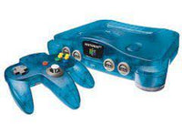 Nintendo 64 - Aqua Blue - Red Expansion Pack (Used)