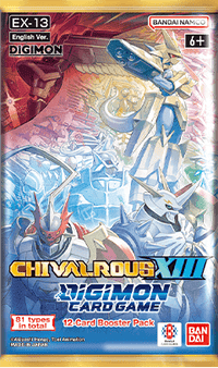 Digimon Card Game - Chivalrous XIII - EX-13 Extra Booster Pack