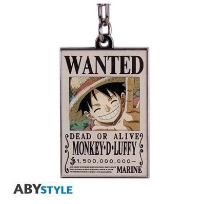 Keychain Wanted Luffy - One Piece