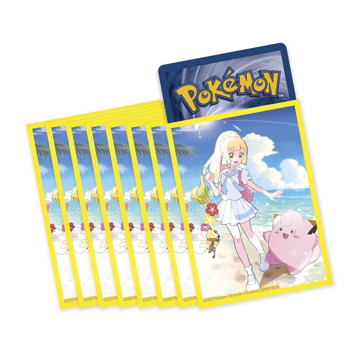 lillie tournament collection sleeves pokemon