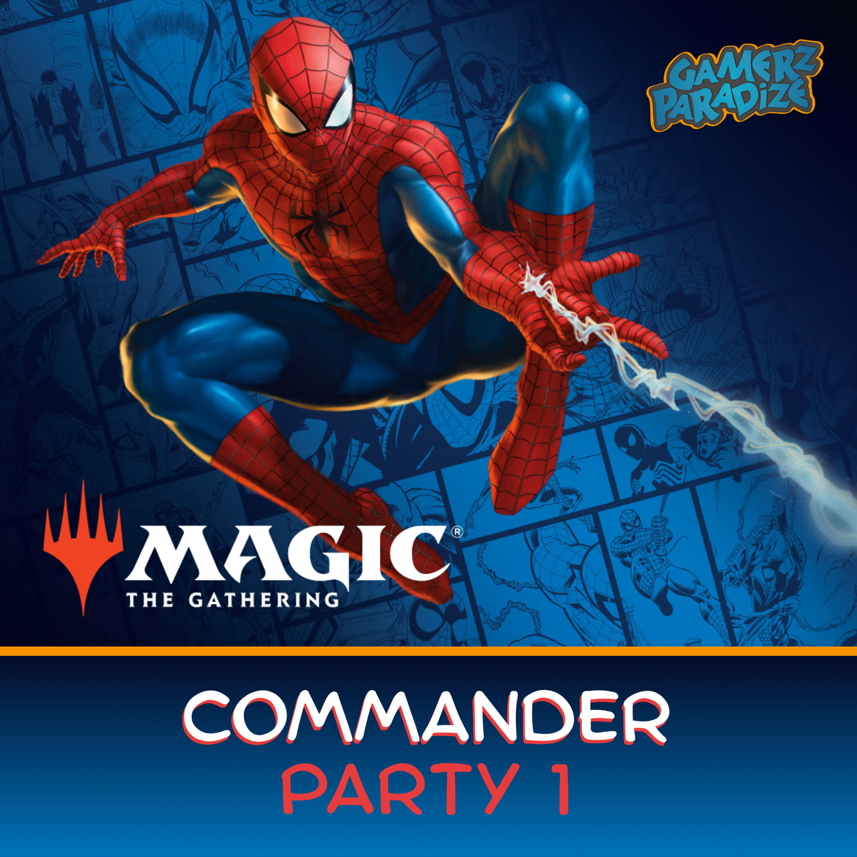 MTG Marvel's spiderman commander party 1