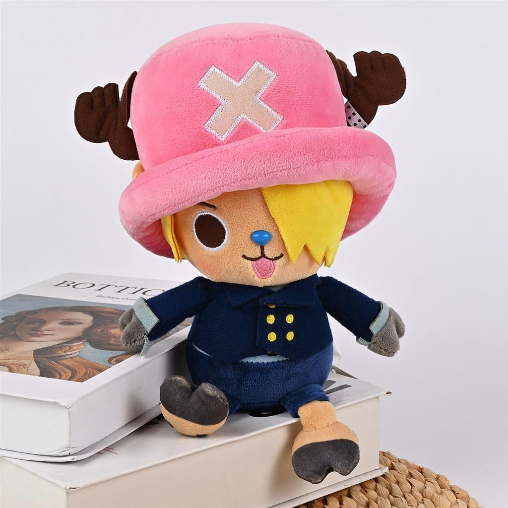 One Piece - Chopper X Sanji Plush Figure 25cm