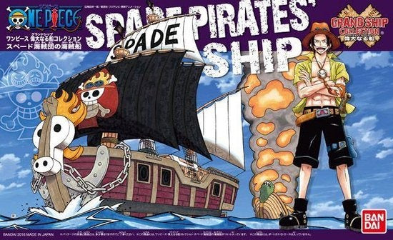 One Piece - Grand Ship Collection Spade Piratas' Ship