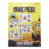 one piece tech sticker
