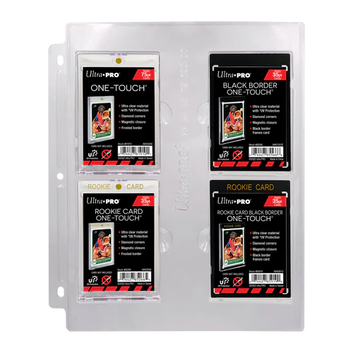 Pages for One-Touch Holders (23pt-100pt) 1ct Ultra Pro