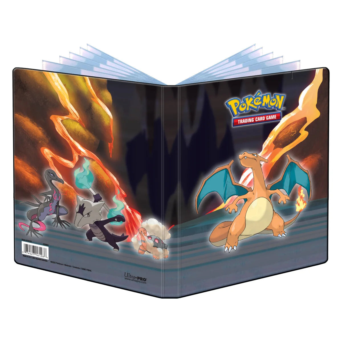 Pokemon 4-Pocket Portfolio Gallery Series Scorching Summit Ultra Pro