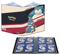 Pokemon 4-Pocket Portfolio Snorlax & Munchlax Ultra Pro
