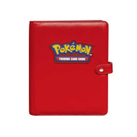 Pokemon 4-Pocket Premium Snap Binder - Red