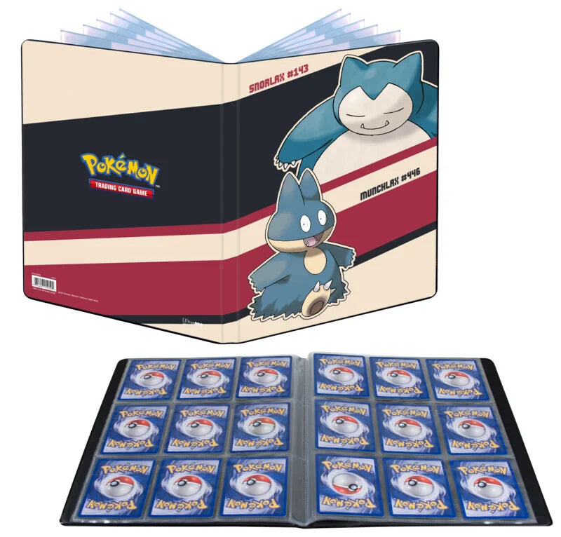 Pokemon 9-Pocket Portfolio Snorlax & Munchlax Ultra Pro