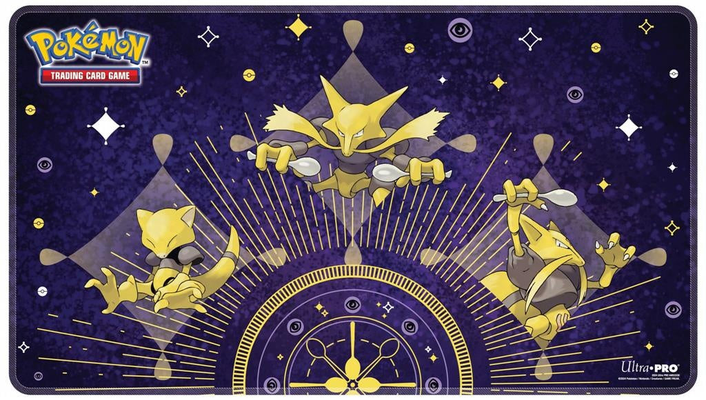Pokemon Abra Evolutions Stitched Playmat Ultra Pro