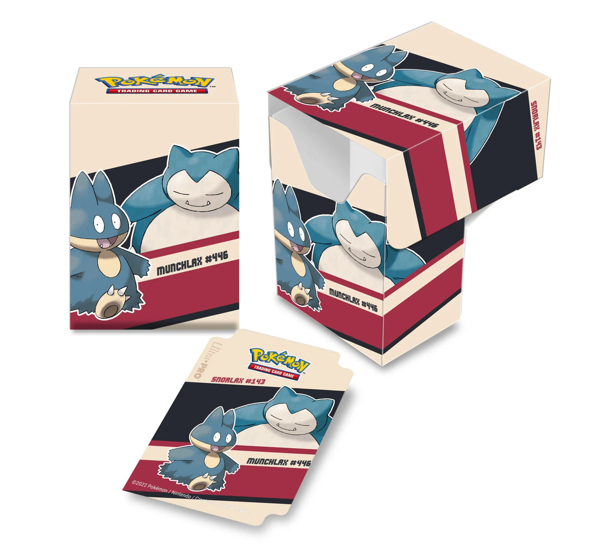 Pokemon Deck Box - Snorlax & Munchlax Ultra Pro