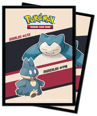 Pokemon Deck Protector Sleeves - Snorlax & Munchlax Ultra Pro