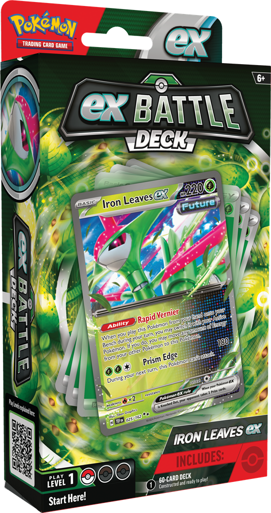 Pokemon ex Battle Decks Iron Leaves