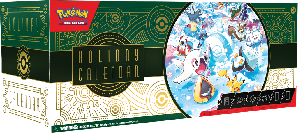 Pokemon Holiday Calendar 2024