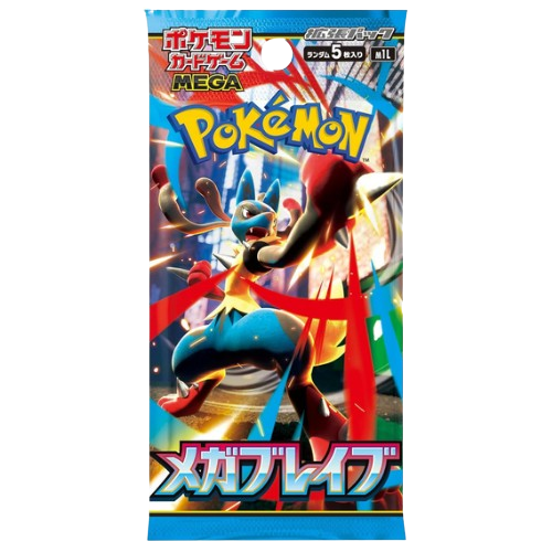 pokemon mega brave booster pack japans