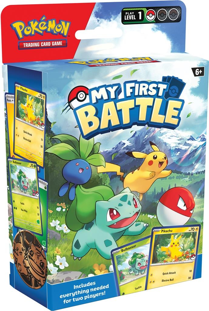 Pokemon My First Battle Pikachu