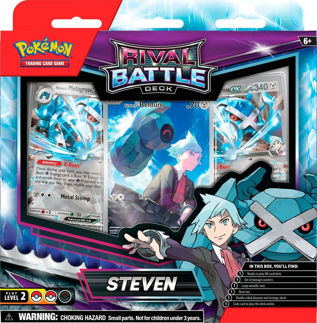 Pokemon Rival Battle Deck Steven