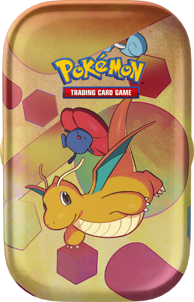 Pokemon Scarlet & Violet 151 Mini Tin Dragonite & Vileplume