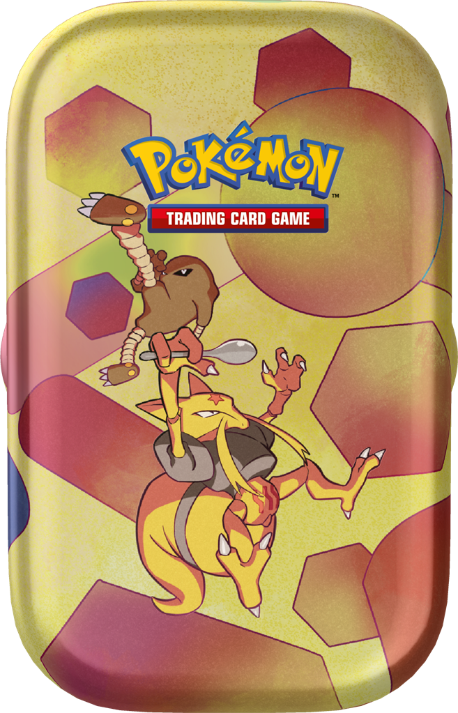 Pokemon Scarlet & Violet 151 Mini Tin Hitmonlee & Kadabra