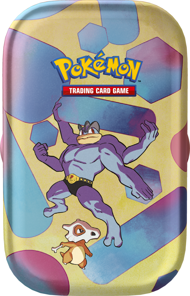 Pokemon Scarlet & Violet 151 Mini Tin Machamp & Cubone
