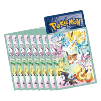 Pokemon Scarlet & Violet Prismatic Evolution Super Premium Sleeves - Eeveelutions