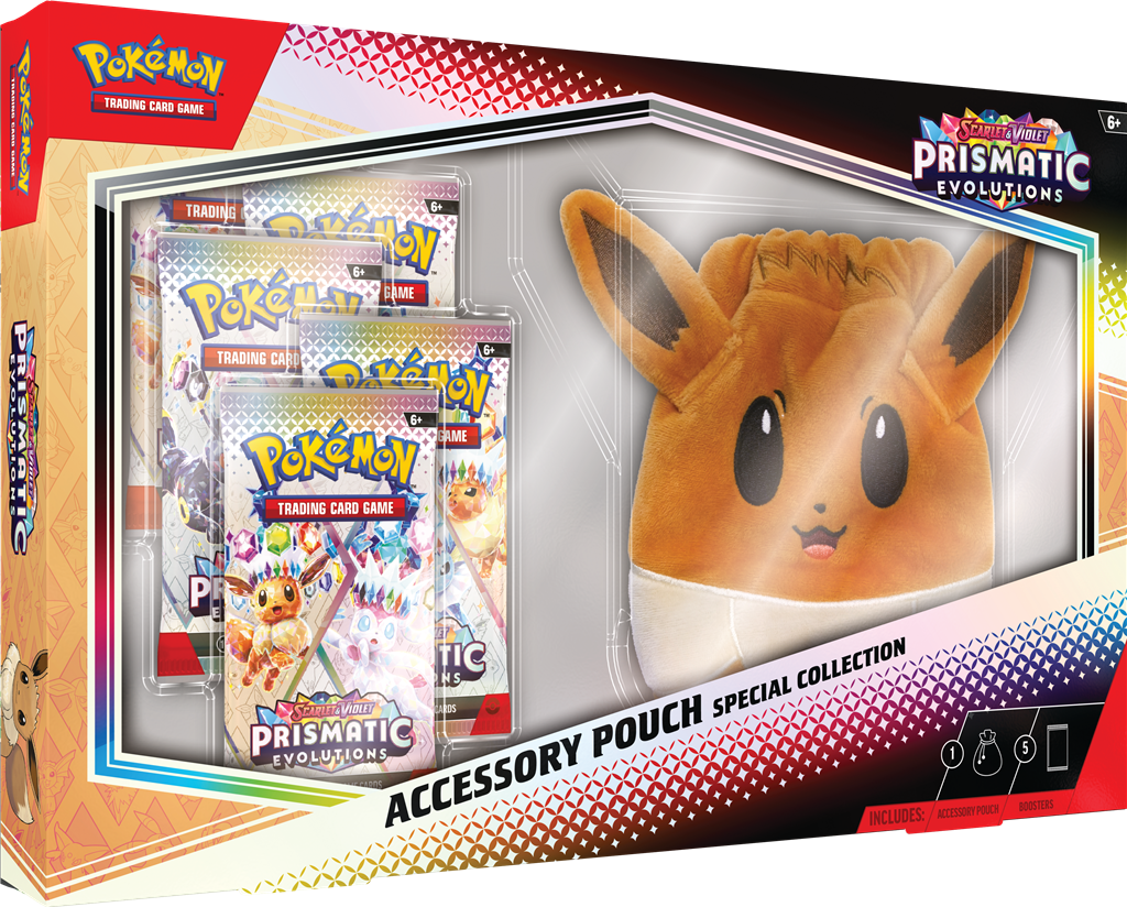 Pokemon Scarlet & Violet Prismatic Evolutions Accessoire Pouch