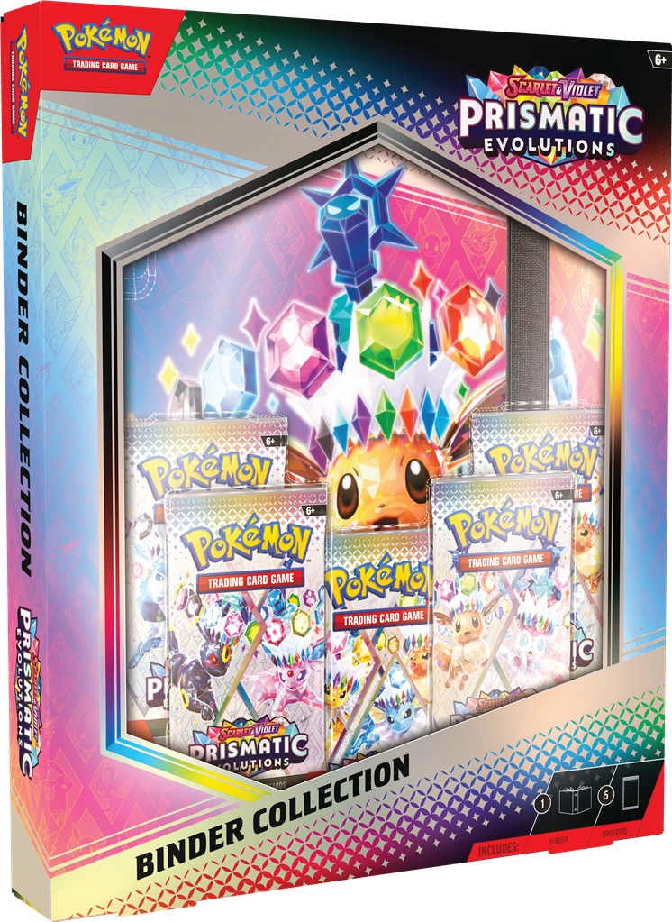 Pokemon Scarlet & Violet Prismatic Evolutions Binder Collection
