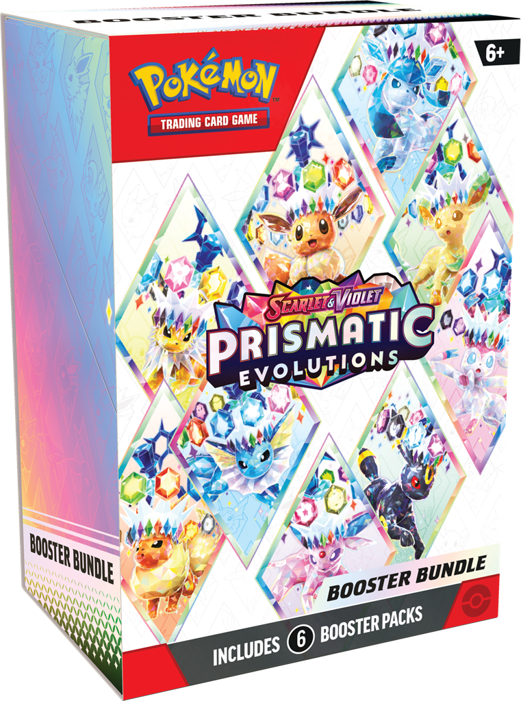 Pokemon Scarlet & Violet Prismatic Evolutions Booster Bundle