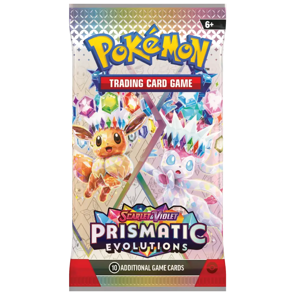 Pokemon Scarlet & Violet Prismatic Evolutions Booster Pack 2