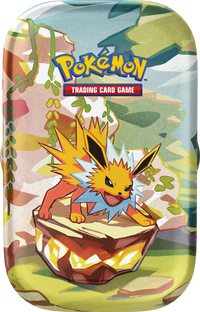 Pokemon Scarlet & Violet Prismatic Evolutions Mini Tin Jolteon