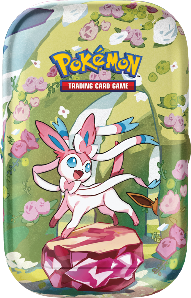 Pokemon Scarlet & Violet Prismatic Evolutions Mini Tin Sylveon