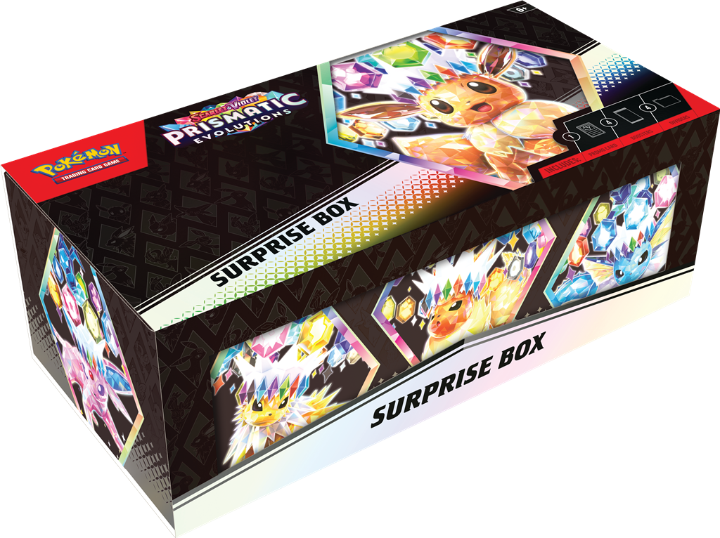 Pokemon Scarlet & Violet Prismatic Evolutions Surprise Box