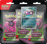 Pokemon Scarlet & Violet Shrouded Fable Pecharunt 3-Booster Blister