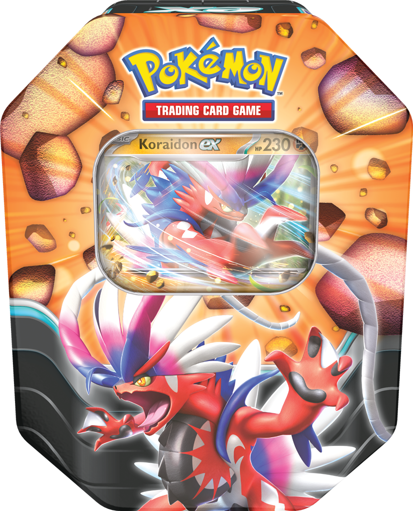 Pokemon Slashing Legends EX Tin Koraidon