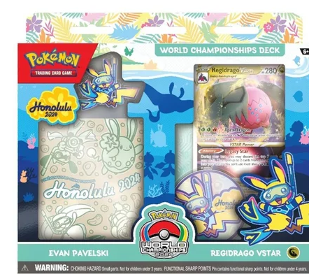 Pokemon World Championship Deck 2024 - Evan Pavelski - Regidrago Vstar