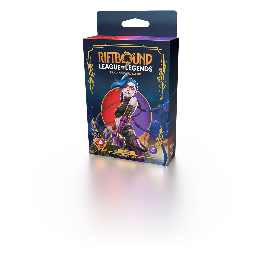 Riftbound League of Legends TCG - Set One Origins Champion Deck - Jinx