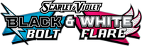 Scarlet & Violet Black Bolt & White Flare Logo