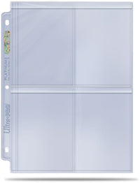 Secure Platinum Pages for Toploaders Ultra Pro (Single Page)