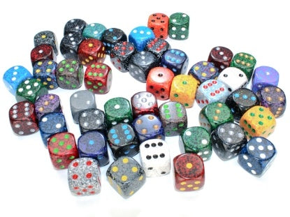 Speckled D6 Dice Chessex 16mm