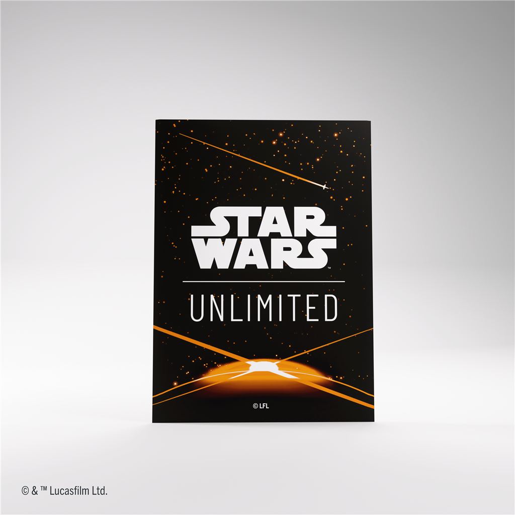 Star Wars Unlimited Art Sleeves Orange