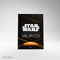 Star Wars Unlimited Art Sleeves Orange